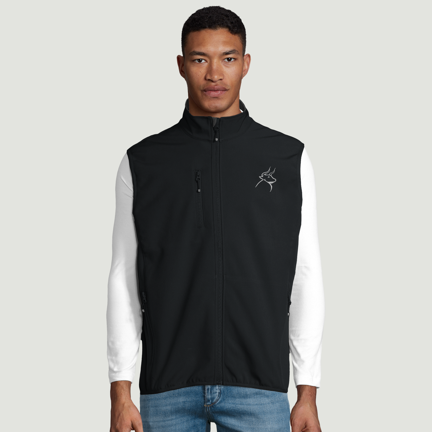 Chaqueta Bodywarmer Softshell De Hombre - Poliéster y Elastano Reciclados