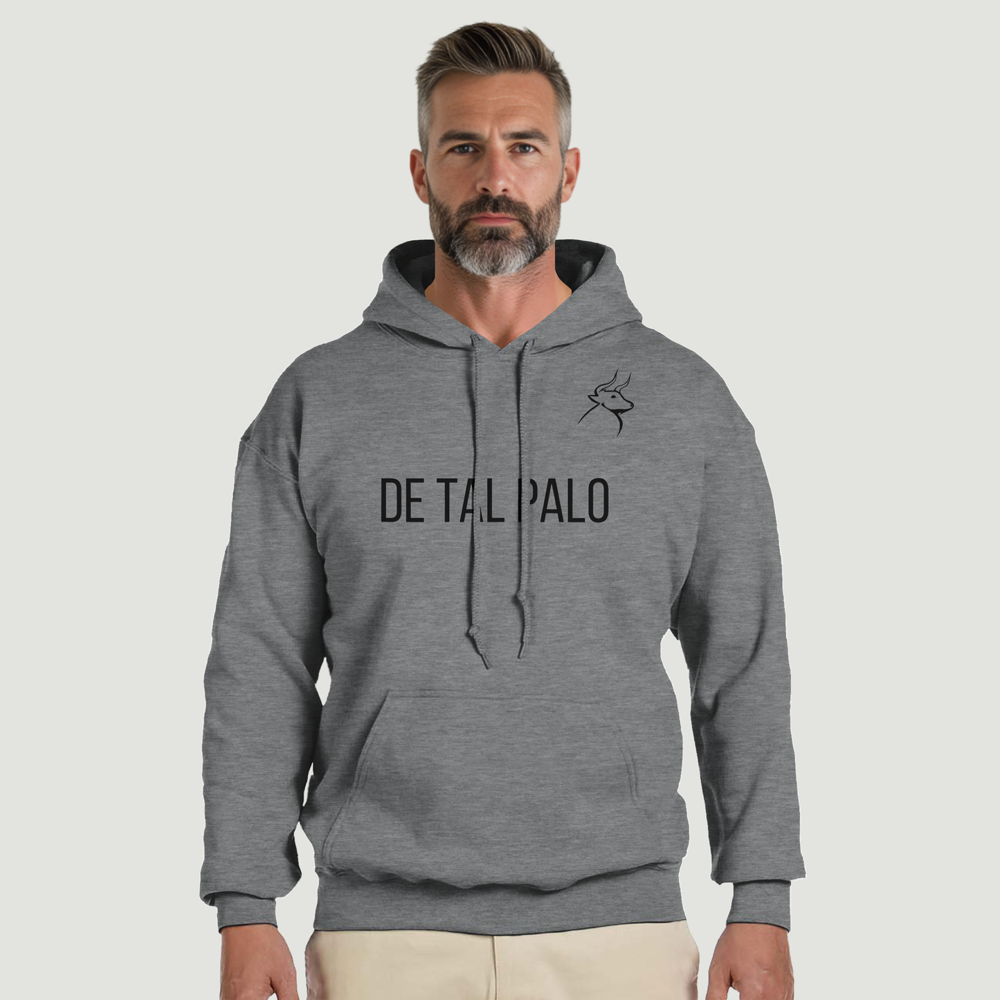 Sudadera Con Capucha Padre - Diseño "DE TAL PALO"