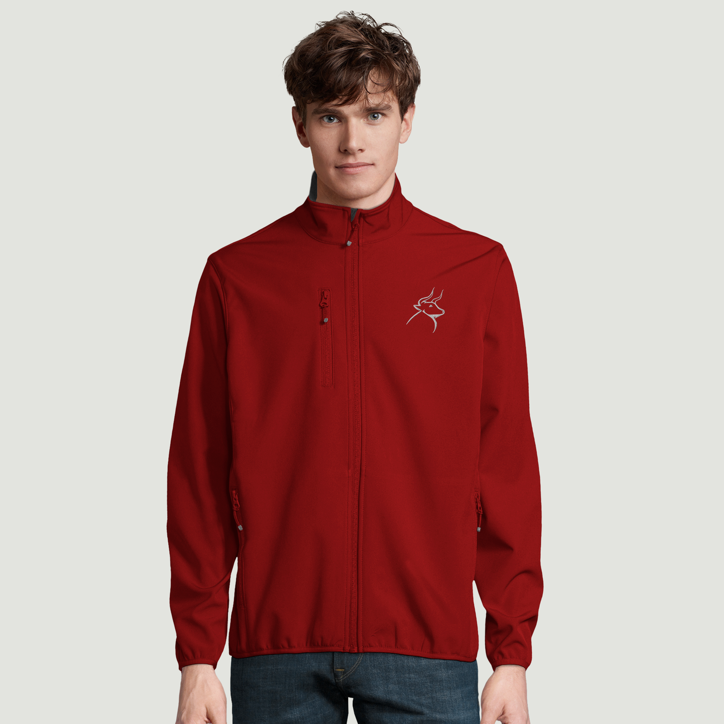 Chaqueta Softshell De Hombre Con Cremallera - Poliéster Reciclado