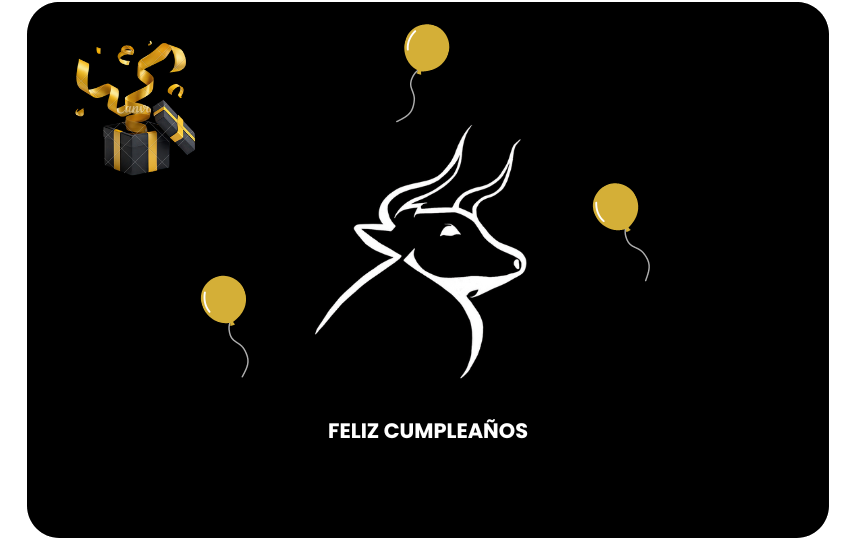Tarjeta Regalo “Feliz Cumpleaños” – TOROPAD