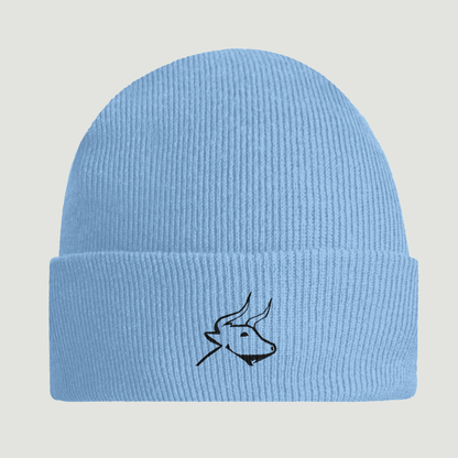Gorro De Hombre - Con Vuelta, De Acrílico Suave