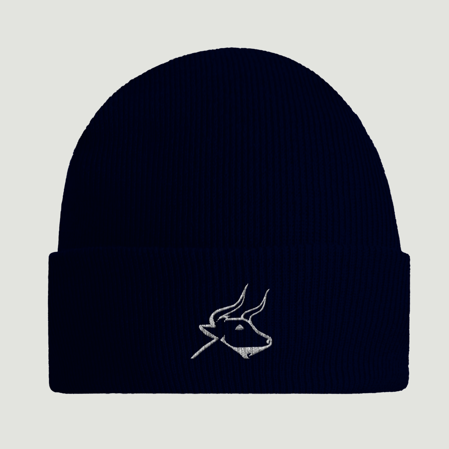 Gorro De Hombre - Con Vuelta, De Acrílico Suave