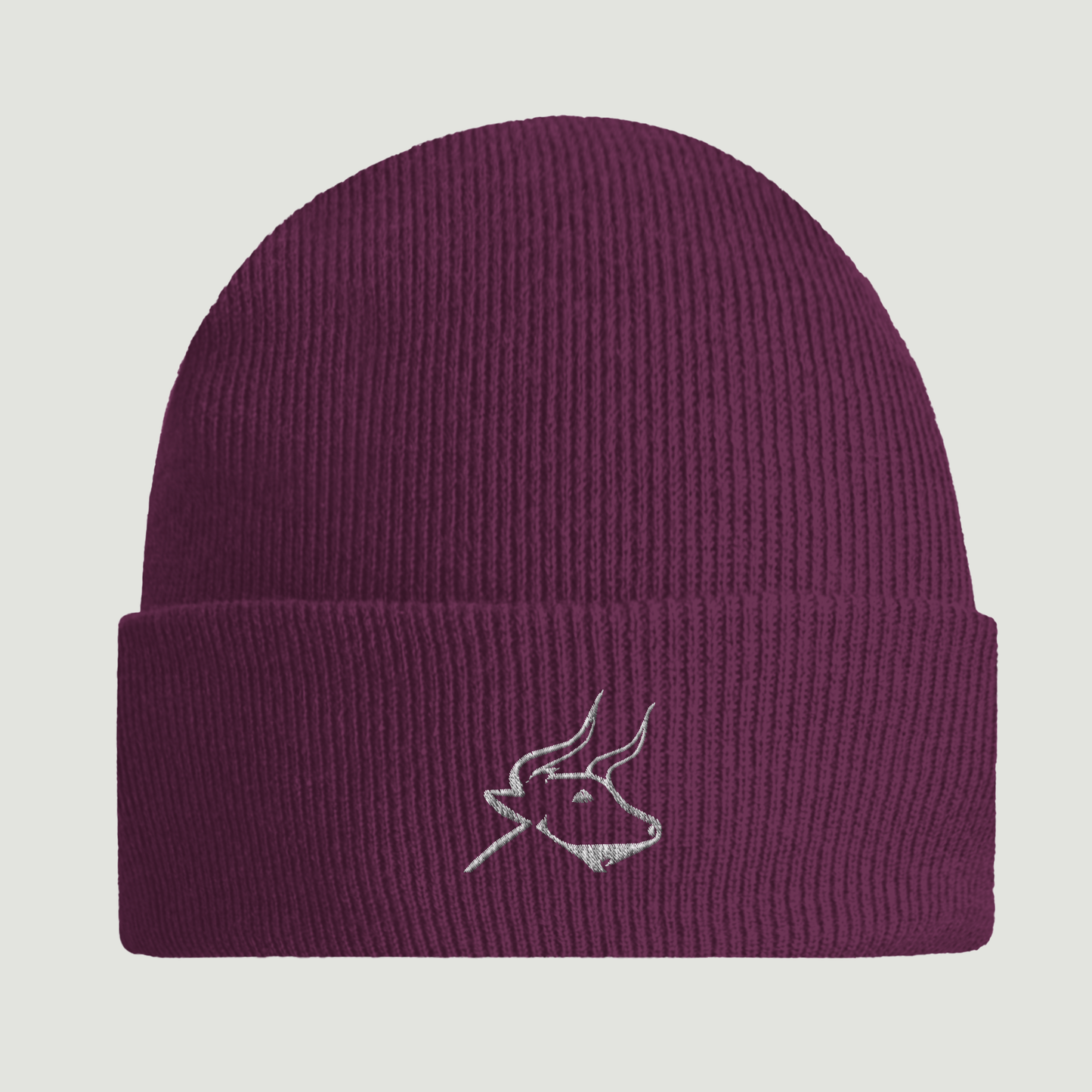 Gorro De Hombre - Con Vuelta, De Acrílico Suave