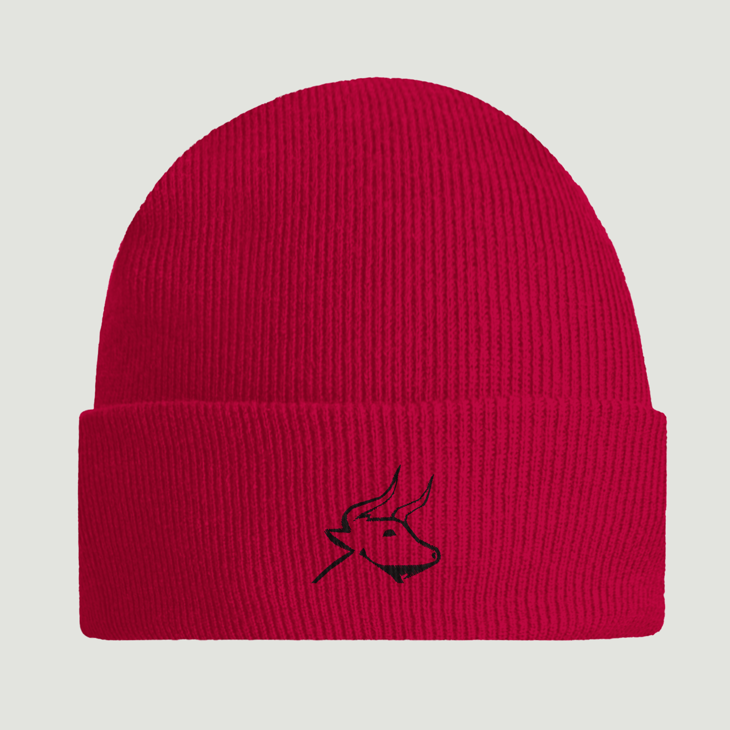 Gorro De Hombre - Con Vuelta, De Acrílico Suave