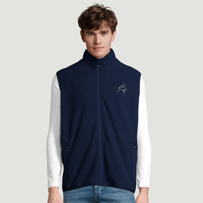 Chaqueta De Hombre Con Cremallera en Micropolar - 100% Poliéster Reciclado