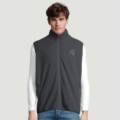 Chaqueta De Hombre Con Cremallera en Micropolar - 100% Poliéster Reciclado