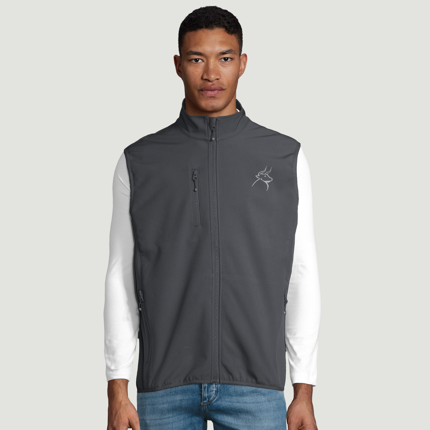 Chaqueta Bodywarmer Softshell De Hombre - Poliéster y Elastano Reciclados