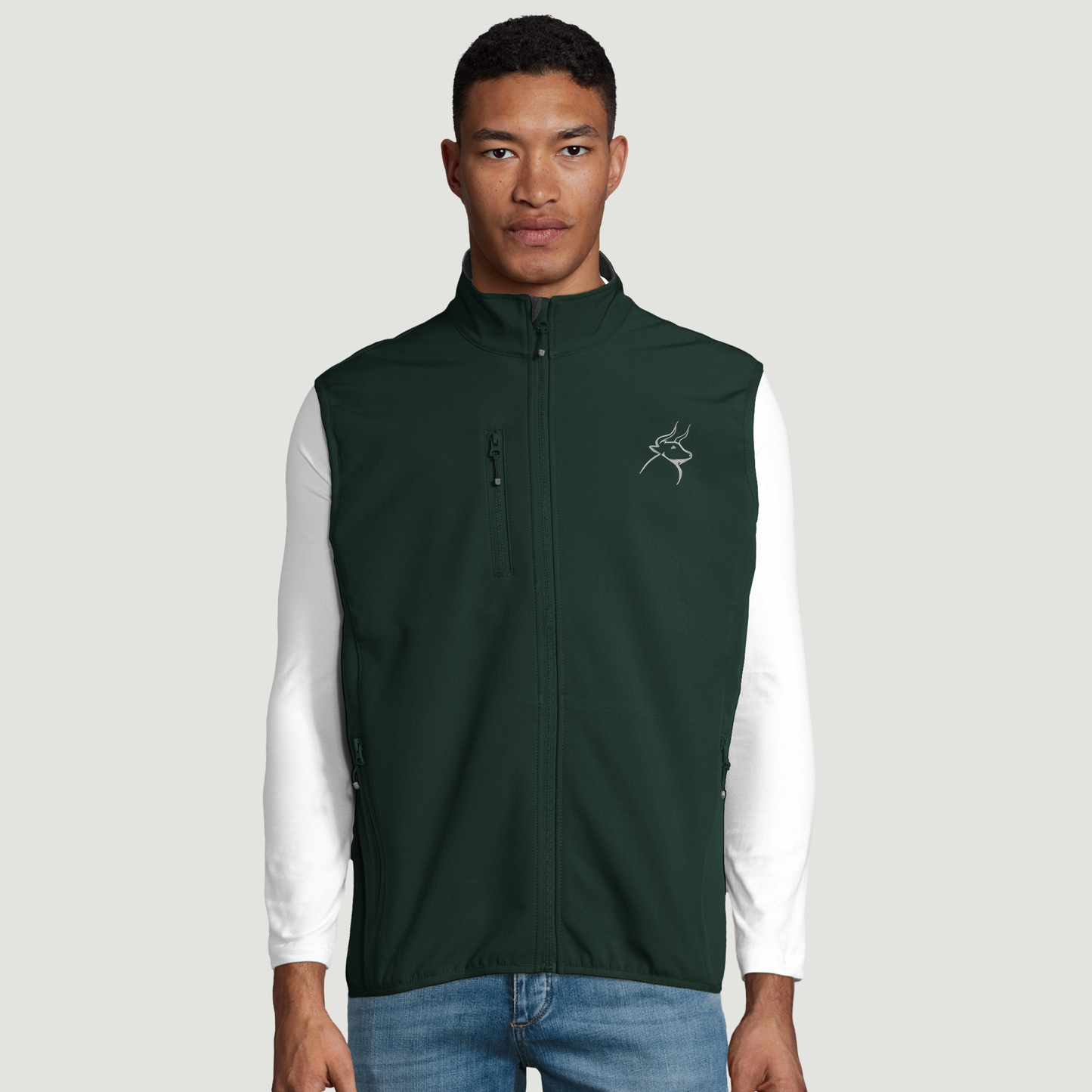 Chaqueta Bodywarmer Softshell De Hombre - Poliéster y Elastano Reciclados