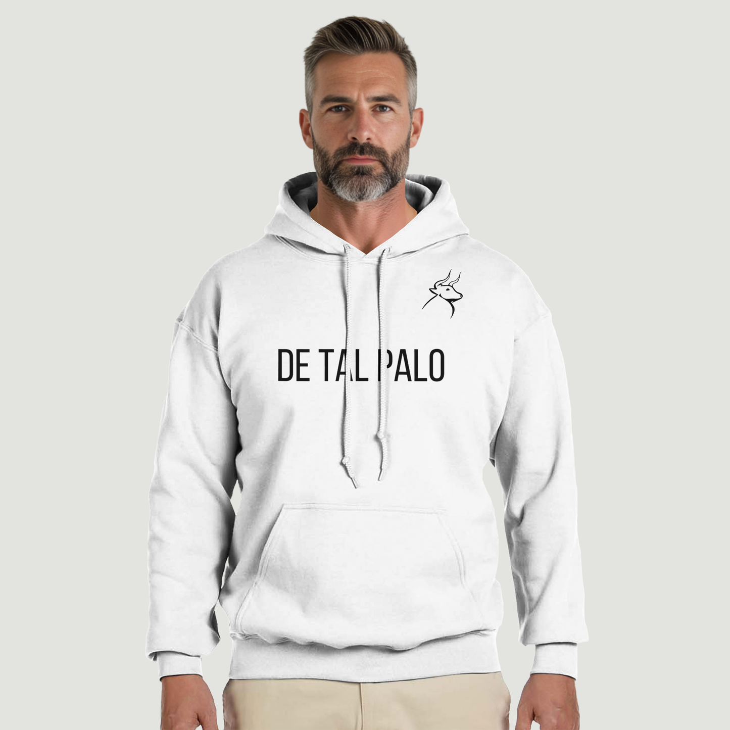 Sudadera Con Capucha Padre - Diseño "DE TAL PALO"
