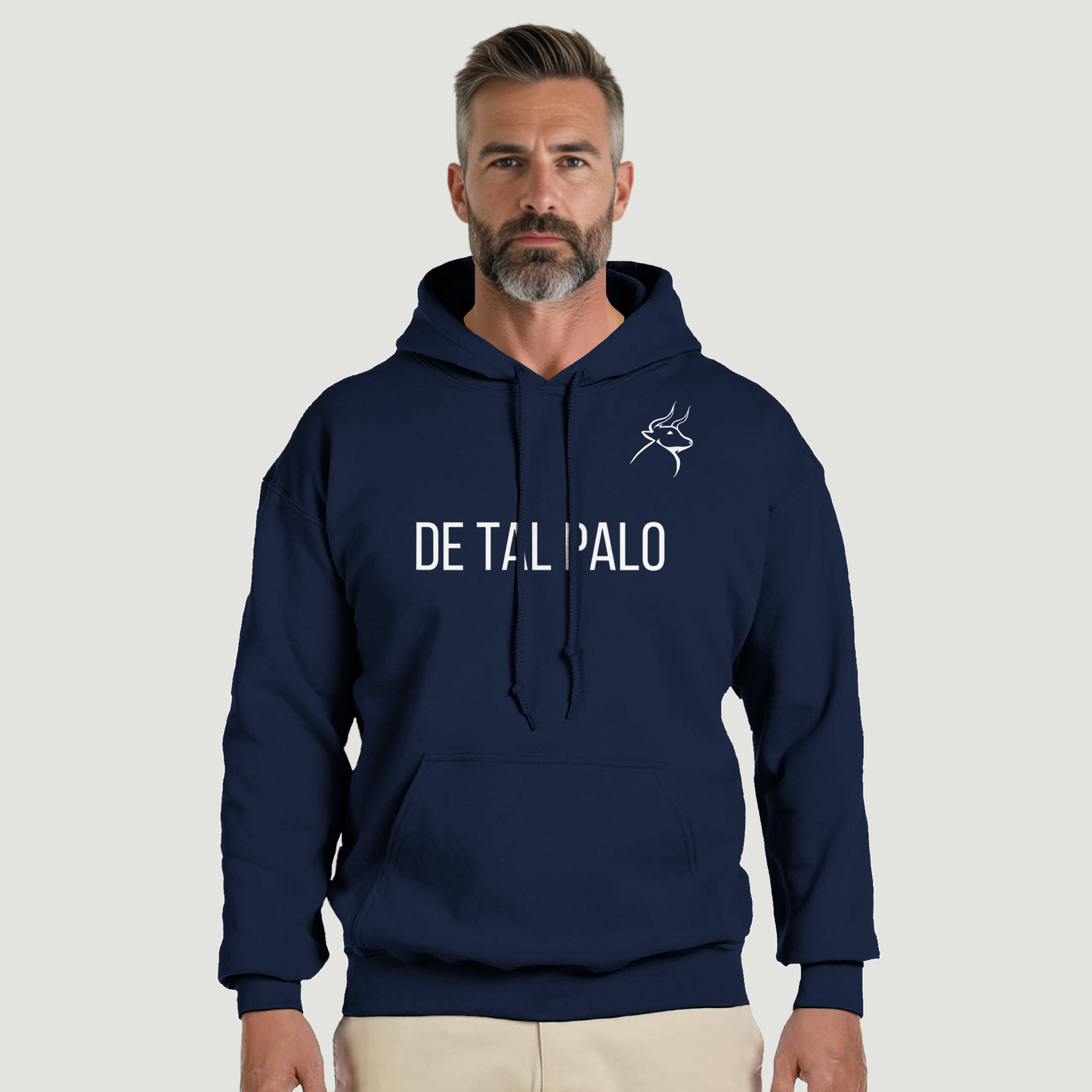 Sudadera Con Capucha Padre - Diseño "DE TAL PALO"