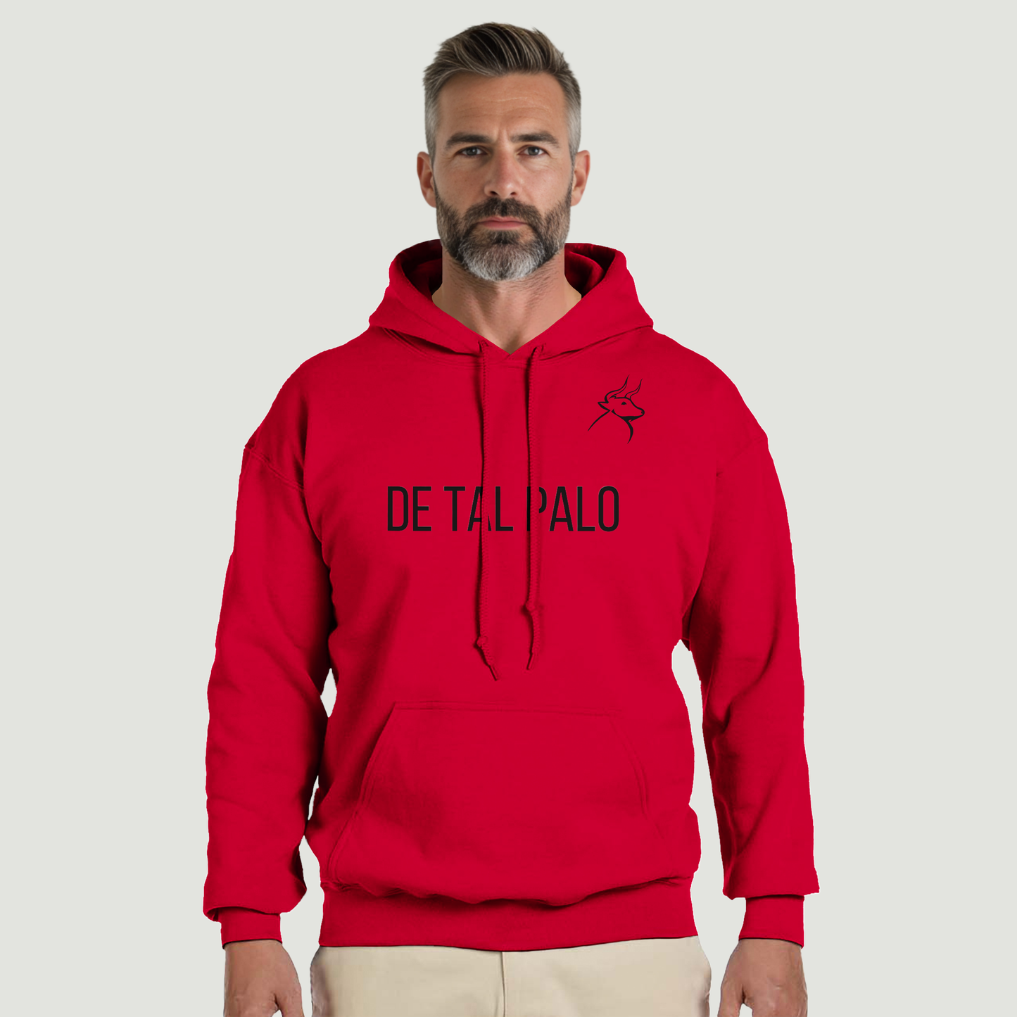 Sudadera Con Capucha Padre - Diseño "DE TAL PALO"