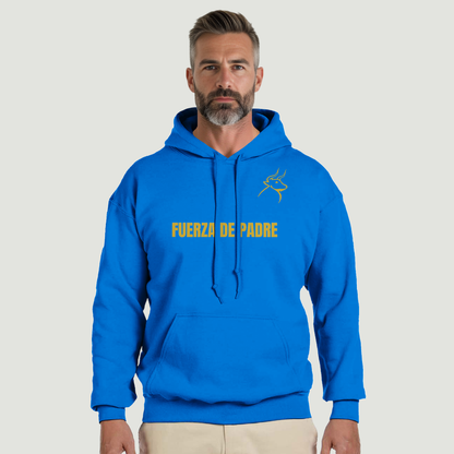 Sudadera Con Capucha Padre - Diseño "FUERZA DE PADRE"
