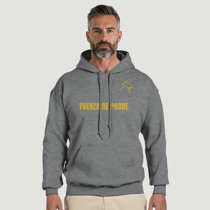 Sudadera Con Capucha Padre - Diseño "FUERZA DE PADRE"