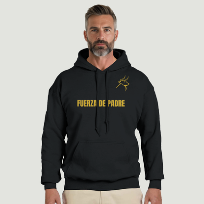 Sudadera Con Capucha Padre - Diseño "FUERZA DE PADRE"