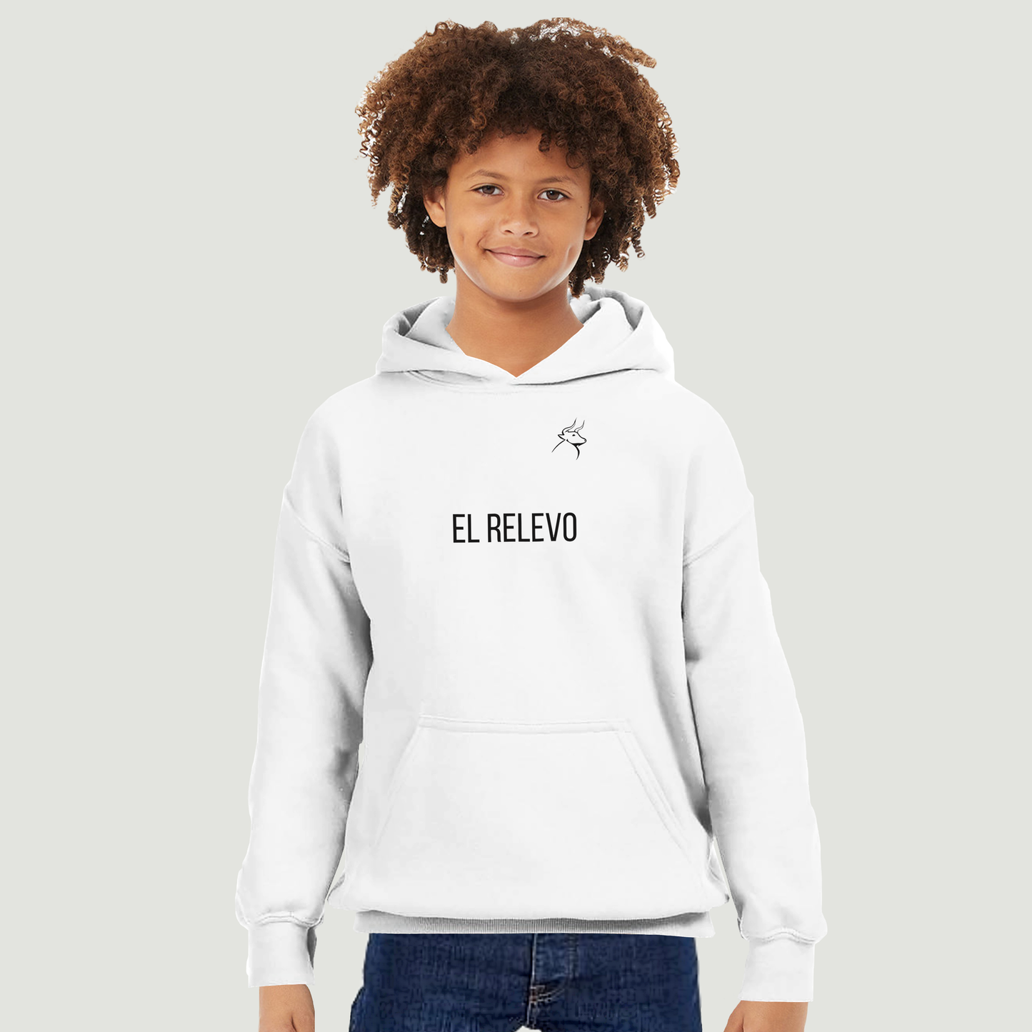 Sudadera Con Capucha Niño - Diseño "EL RELEVO"