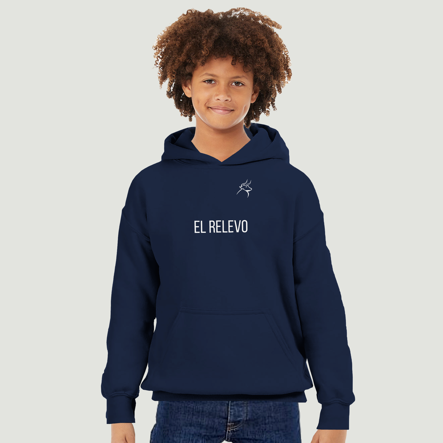 Sudadera Con Capucha Niño - Diseño "EL RELEVO"