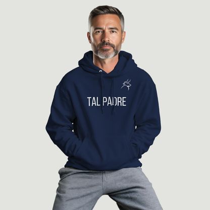 Sudadera Con Capucha Padre - Diseño "TAL PADRE"
