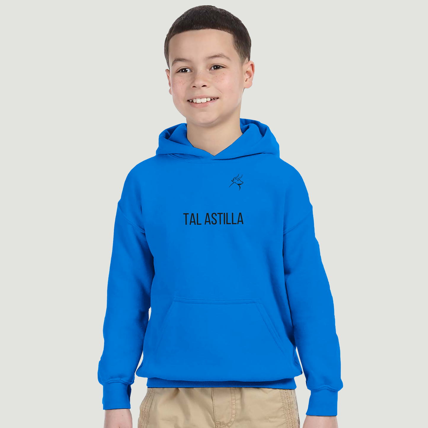 Sudadera Con Capucha Niño - Diseño "TAL ASTILLA"
