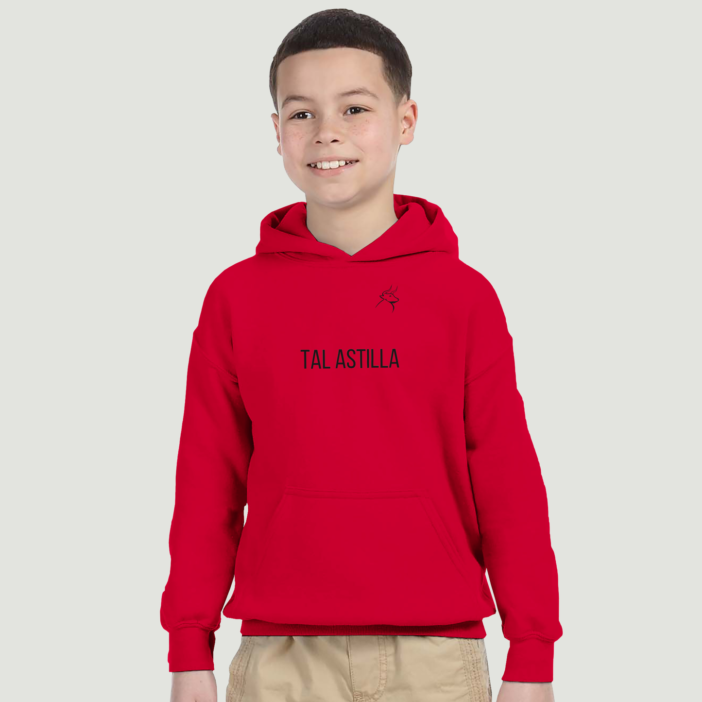 Sudadera Con Capucha Niño - Diseño "TAL ASTILLA"
