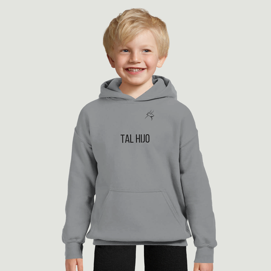 Sudadera Con Capucha Niño - Diseño "TAL HIJO"