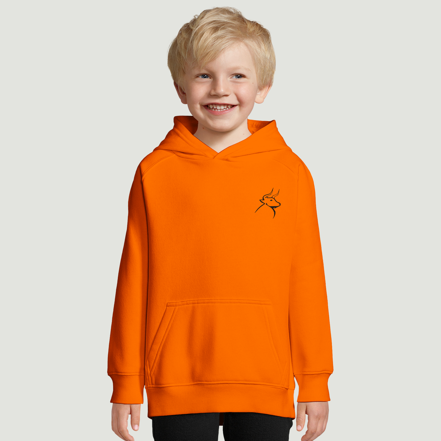 Sudadera Con Capucha De Niño - Algodón Orgánico y Poliéster Reciclado