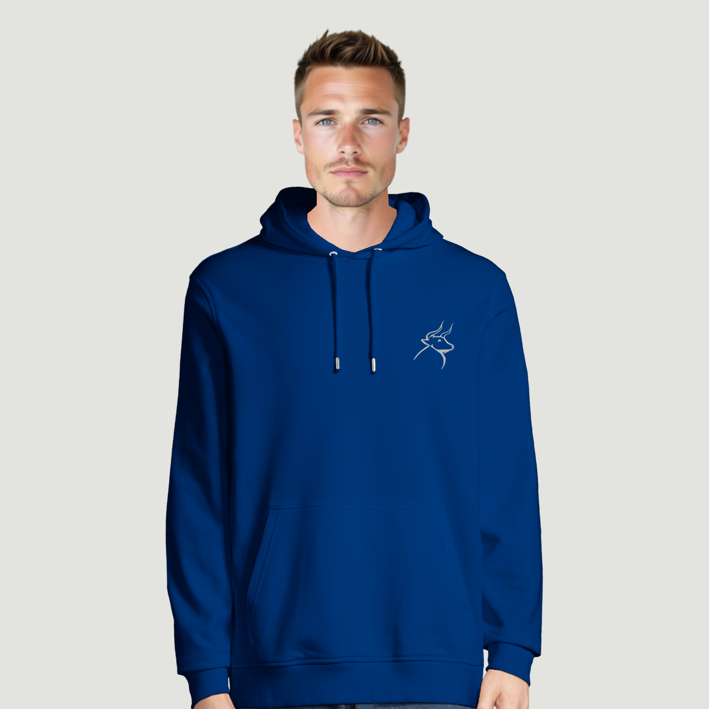 Sudadera Con Capucha De Hombre - Algodón en Conversión Ecológica