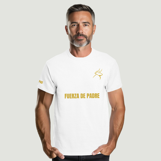 Camiseta Padre – Diseño "FUERZA DE PADRE"