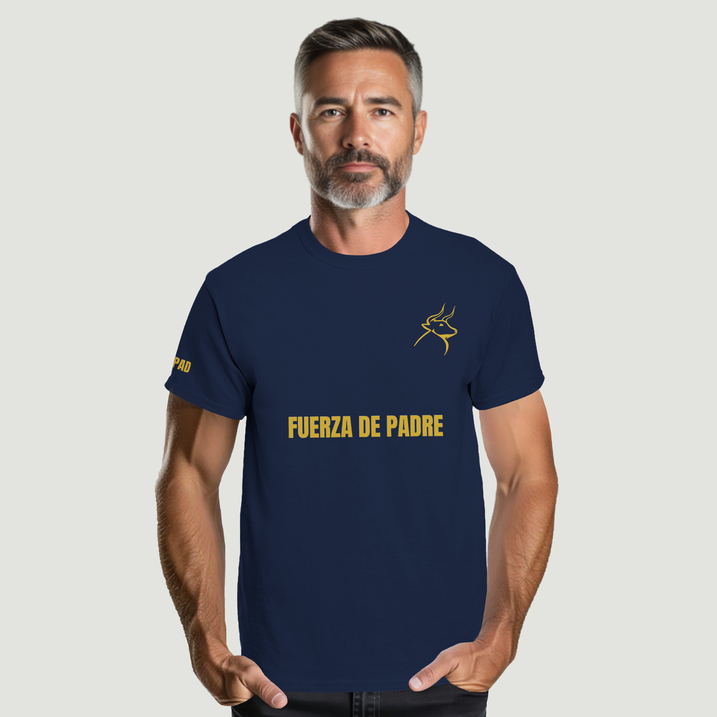 Camiseta Padre – Diseño "FUERZA DE PADRE"