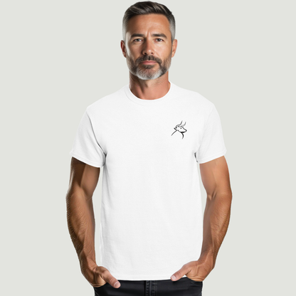 Camiseta Gruesa De Hombre - 100 % Algodón