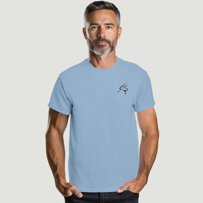 Camiseta Gruesa De Hombre - 100 % Algodón