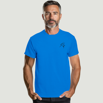 Camiseta Gruesa De Hombre - 100 % Algodón