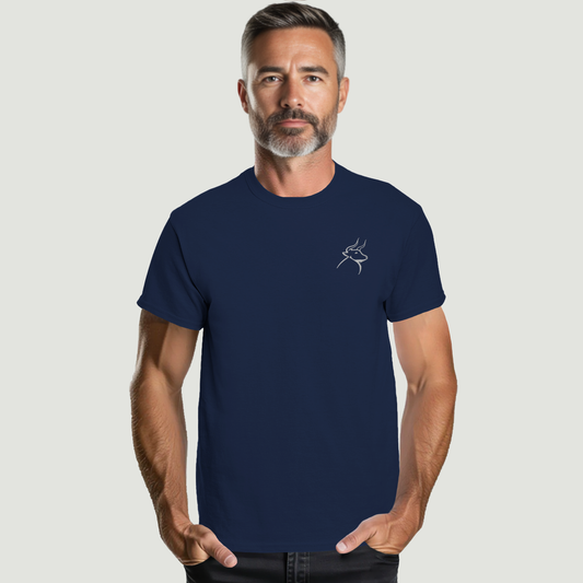 Camiseta Gruesa De Hombre - 100 % Algodón
