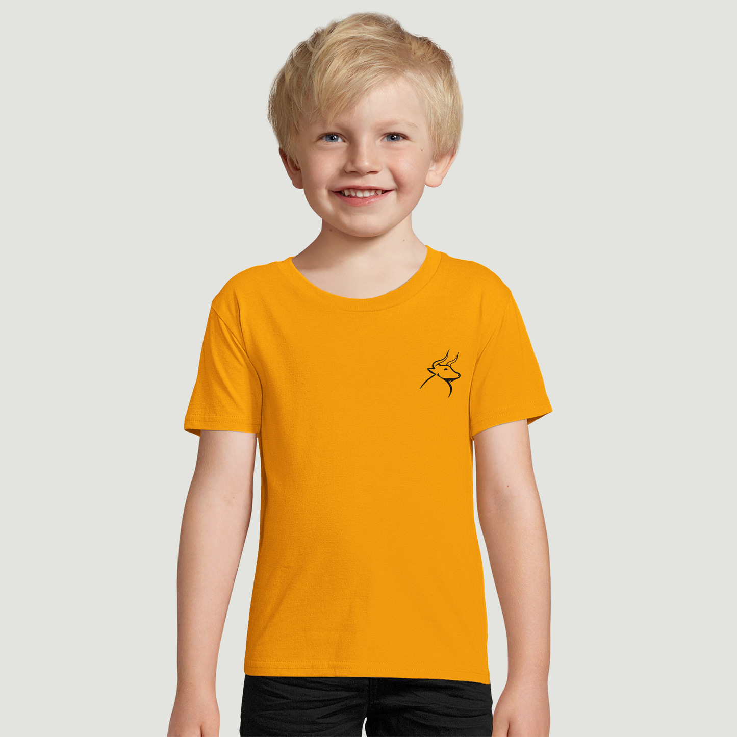 Camiseta De Niño - 100% Algodón Orgánico Ajustada