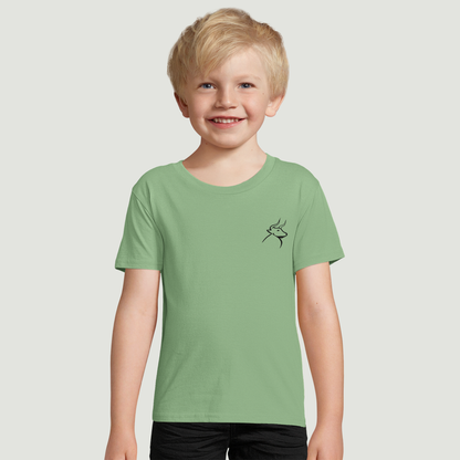Camiseta De Niño - 100% Algodón Orgánico Ajustada