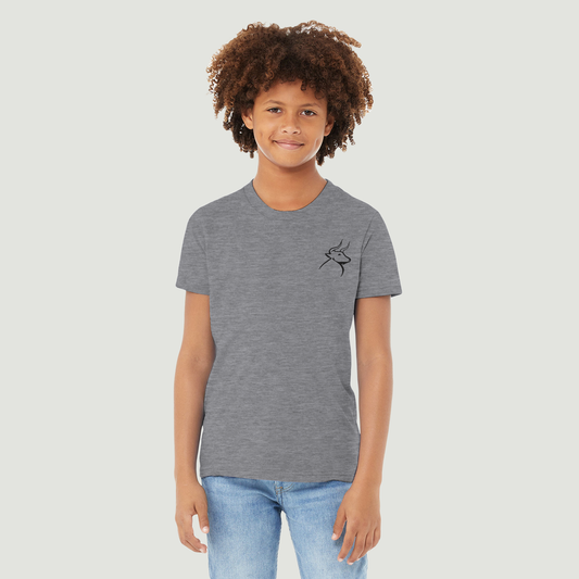 Camiseta Premium De Niño - 100% Algodón Peinado