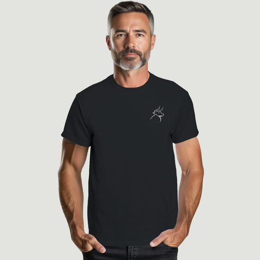 Camiseta Gruesa De Hombre - 100 % Algodón