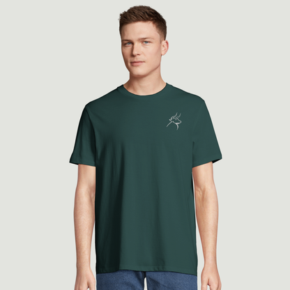 Camiseta De Hombre - 100 % Algodón Peinado en Conversión a Cultivo Ecológico