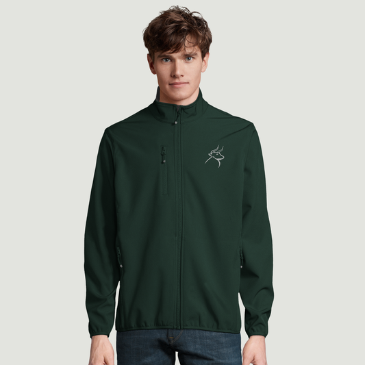 Chaqueta Softshell De Hombre Con Cremallera - Poliéster Reciclado